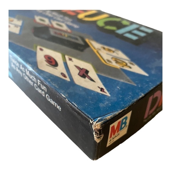 VINTAGE 1985 DEUCE Milton Bradley board game - Picture 6 of 9